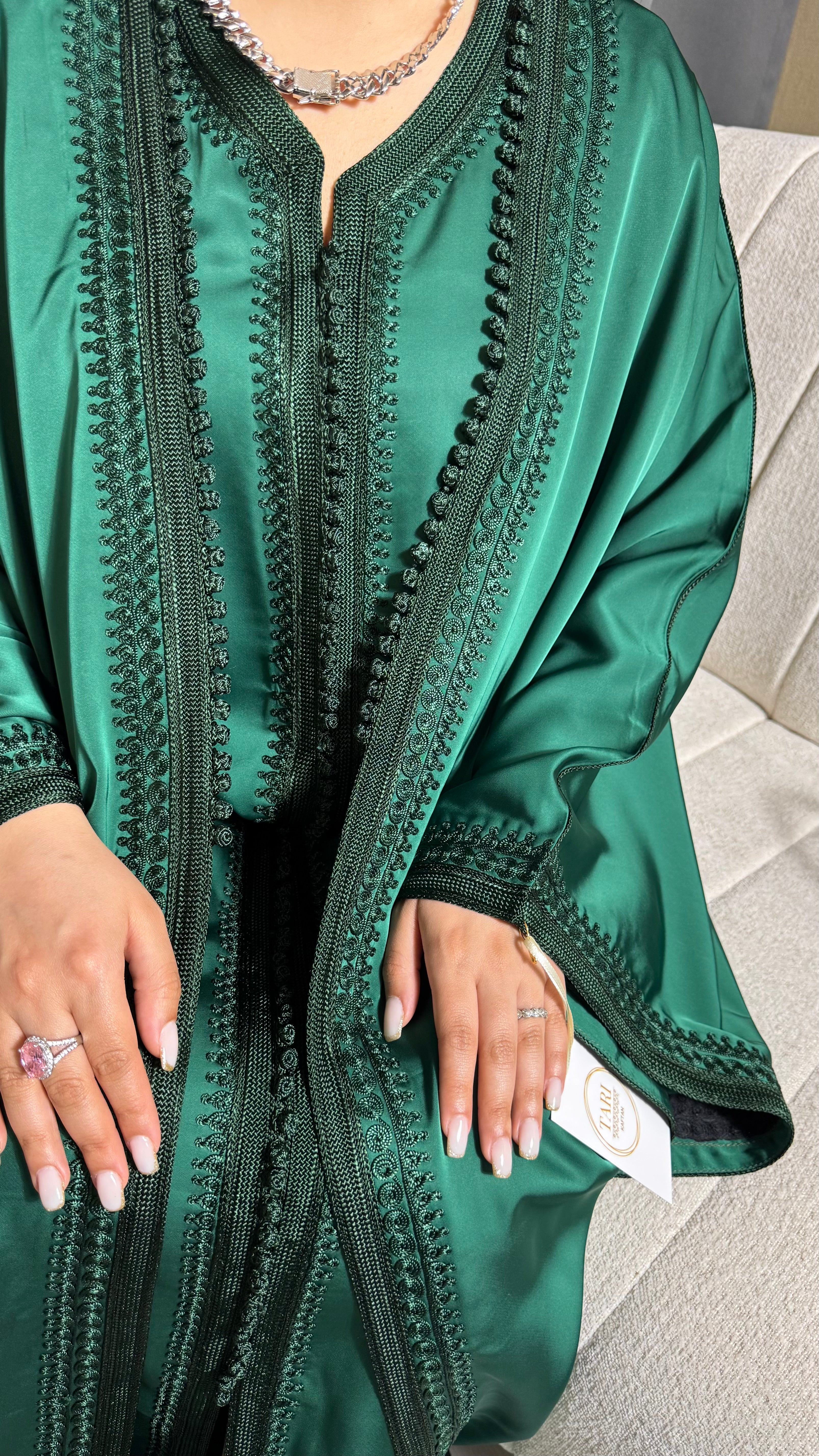 Kimono Hayat Groen