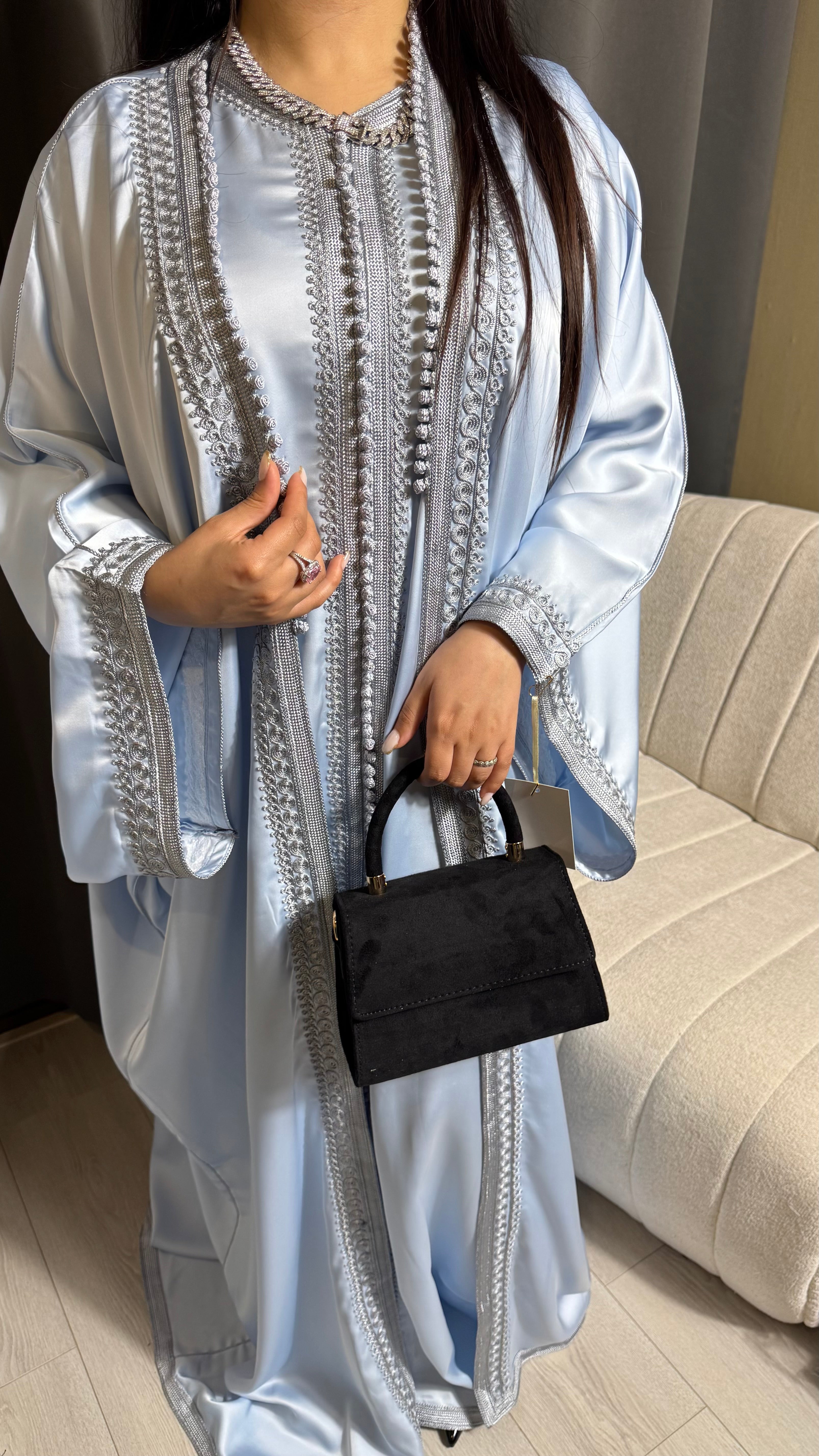 Kimono Hayat Lichtblauw
